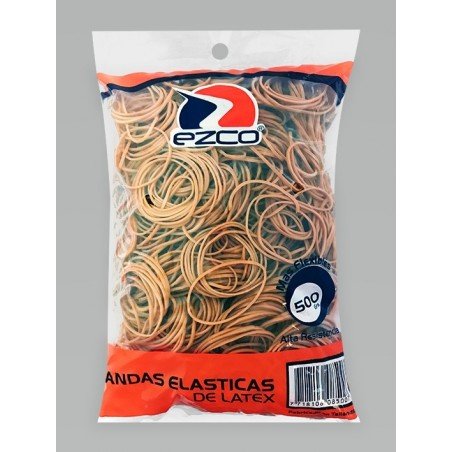 Oferta Bandas Elasticas Ezco Bolsa X500gr Al Mejor Precio