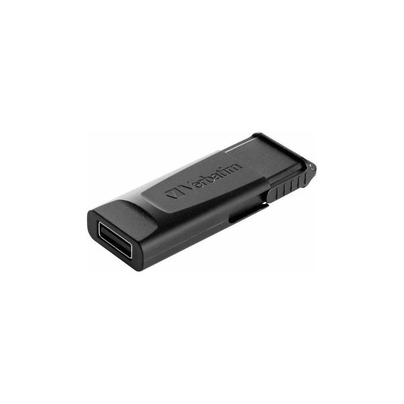 PENDRIVE VERBATIM SLIDER BLACK -  32GB