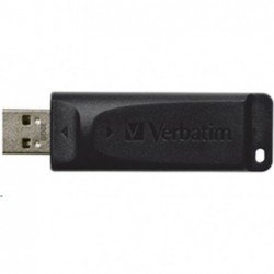 PENDRIVE VERBATIM SLIDER BLACK -  32GB