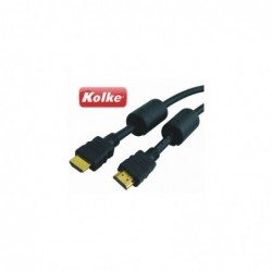 CABLE KOLKE HDMI 14 V 10 METROS NEGRO CON DOS FILTROS