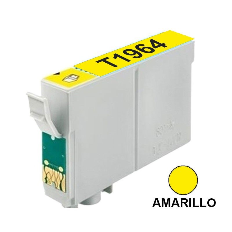 CART INK ALT EPSON 195 196 T196420 AMARILLO