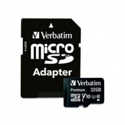 MEMORIA MICRO SDHC 32GB VERBATIM C-ADAPT 80MB-S