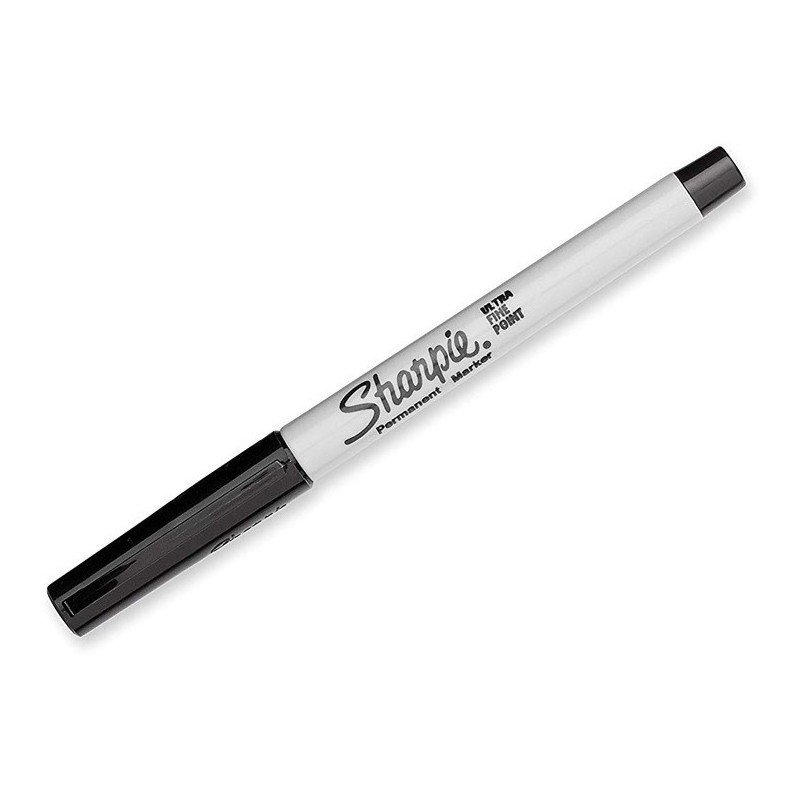 Sharpie - Bolígrafo de tinta permanente - Negro, Gris - Negro, Gris