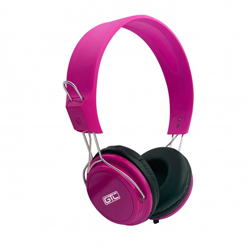 Oferta auricular estereo rosa hsg 182 con microfono gtc Al mejor