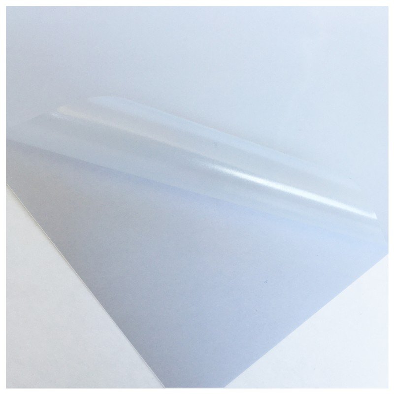 Papel termo retráctil Transparente/Blanco IMPRIMIBLE A4 