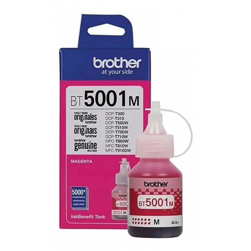 TINTA ORIGINAL BROTHER MAGENTA BT5001M