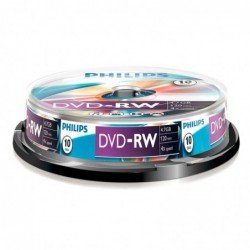 DVD PHILIPS RW 47 GB 4X SP x10 Unidades