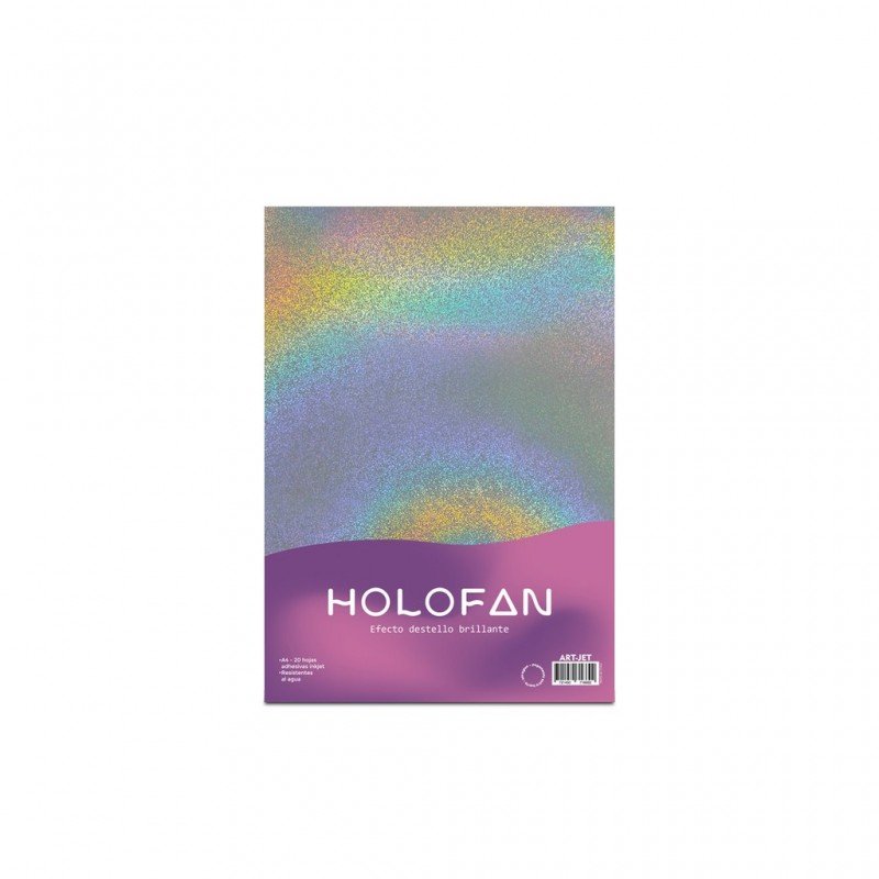 HOLOFAN EF DESTELLO BRILLANTE ART-JET ADHESIVO x20hj