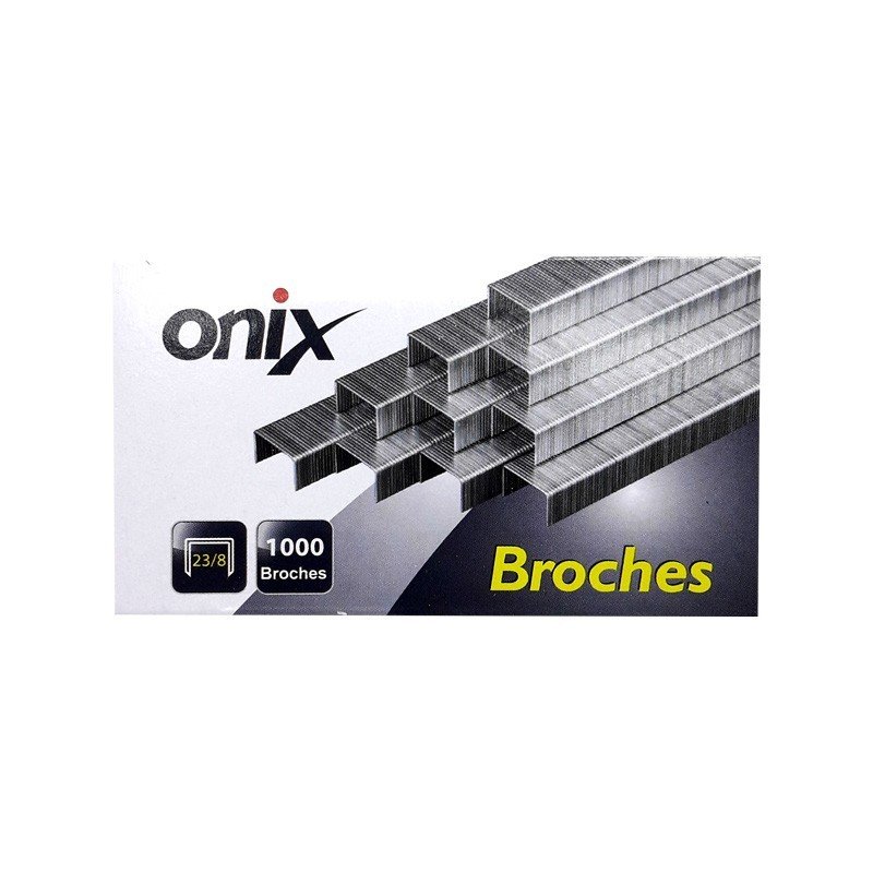 BROCHES ONIX 23-8x1000 unidades 30 A 50 hj