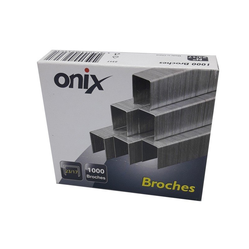 BROCHES ONIX 23-17x1000 unidades 120 A 140 hj