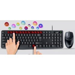 COMBO TECLADO Y MOUSE GENIUS KM-170