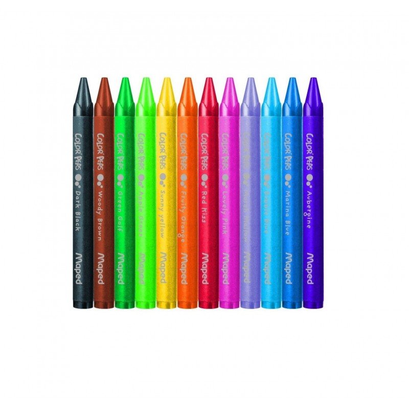 CRAYONES MAPED COLORPEPS x 12 COLORES