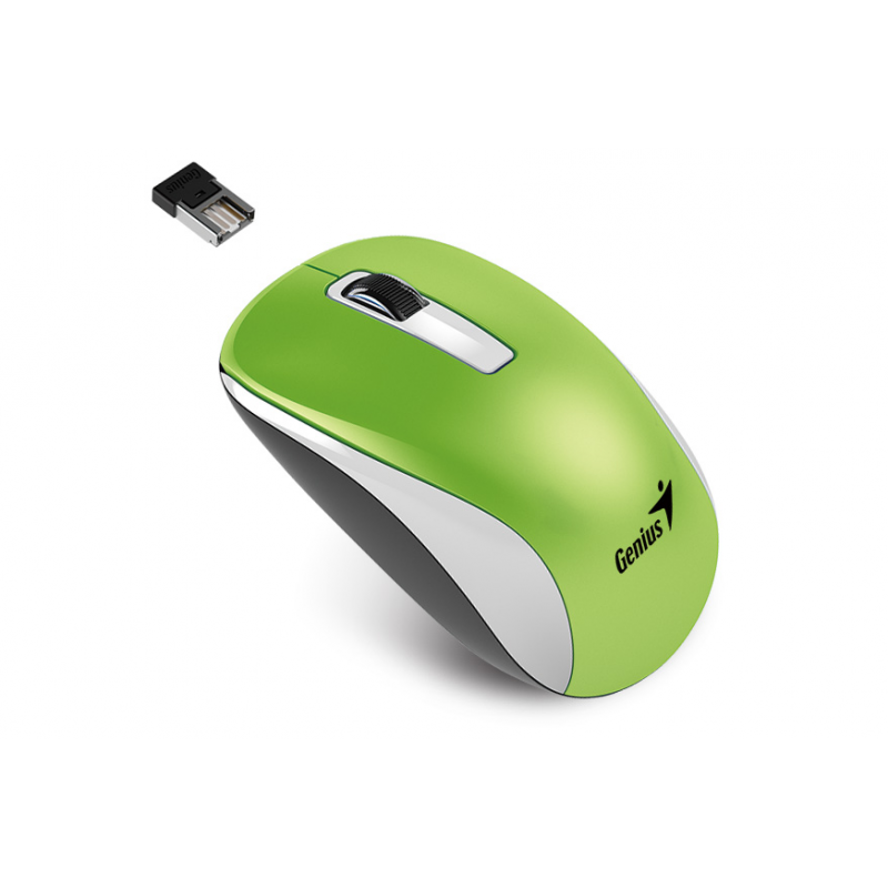 MOUSE INALAMBRICO GENIUS NX-7010 BLUEEYE VERDE