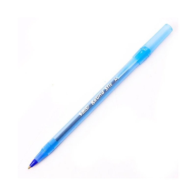 BOLIGRAFO BIC ROUND STIC 1mm AZUL