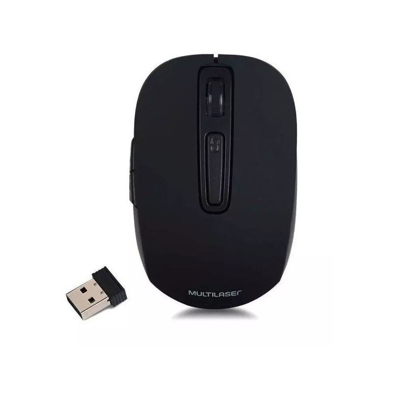 MOUSE INALÁMBRICO RECARGABLE MULTILASER MO277