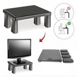 SOPORTE ELEVA MONITOR ERGONOMETRICO MULTILASER