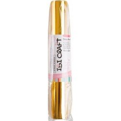 FOIL ART P-TRANSF TERMICA 015x3Mts ORO BRILLANTE