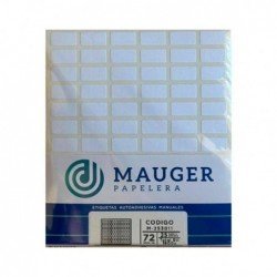 ETIQUETA MAUGER 3011 8 x 15mm SOBRE X 1800 ET