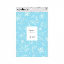 PAPELINA CELESTE PASTEL ADORIÉ A4 180gr x 20hj