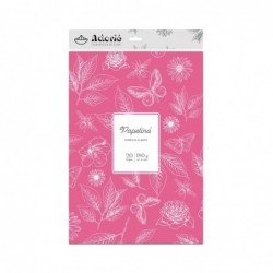 PAPELINA FUCSIA CHIC ADORIÉ A4 180gr x 20hj