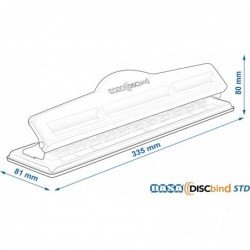 ANILLADORA DASA DE DISCOS DISCBIND STD A4