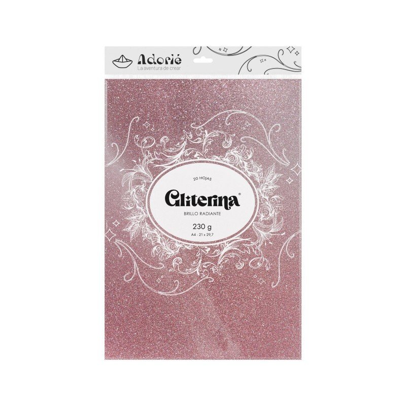 GLITERINA 230g ROSA VIEJO x20hj		