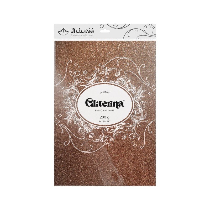 GLITERINA 230g DORADO NOCTURNO x20hj GLITERINA 230g DORADO NOCTURNO x20hj