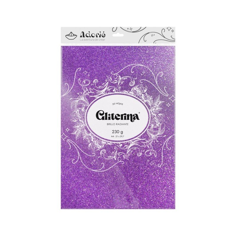 GLITERINA 230g VIOLETA x20hj		