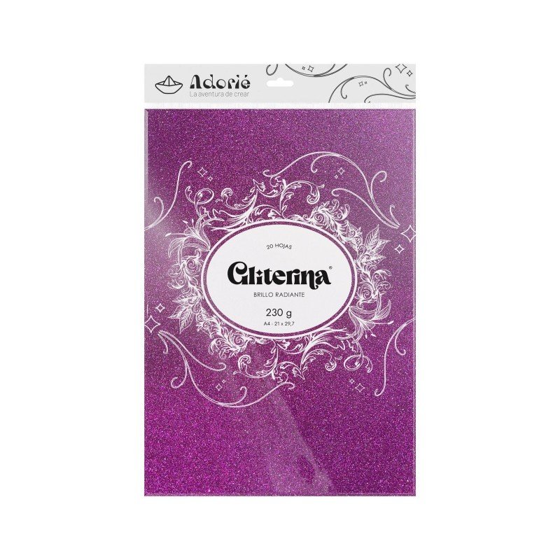 GLITERINA 230g PURPURA x20hj		