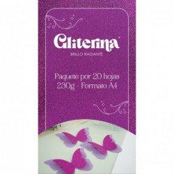 GLITERINA 230g PURPURA x20hj		