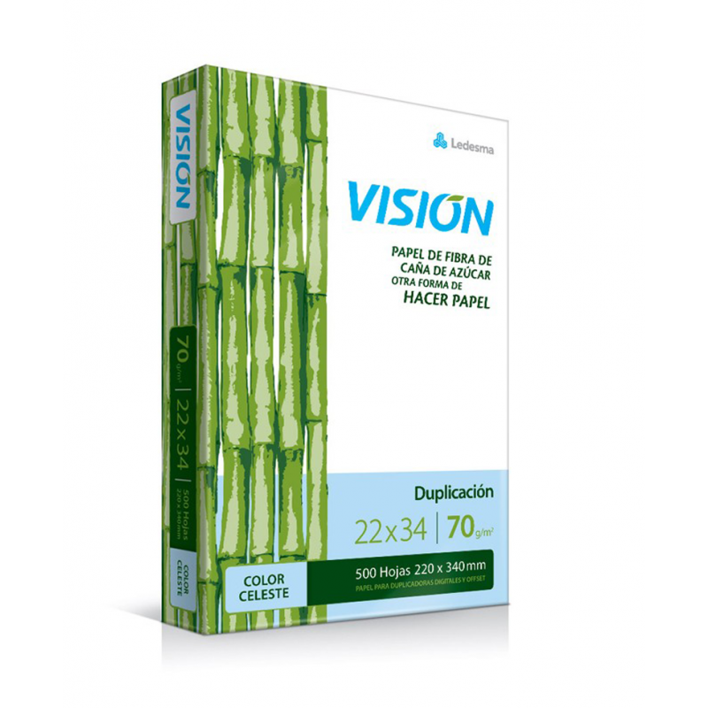 RESMALEDESMA VISION 22X34 CELESTE 70gr