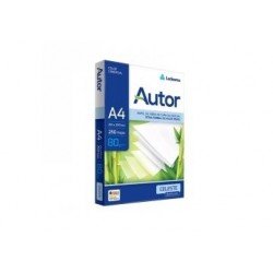 RESMA AUTOR A4 80G CELESTE 250 hj