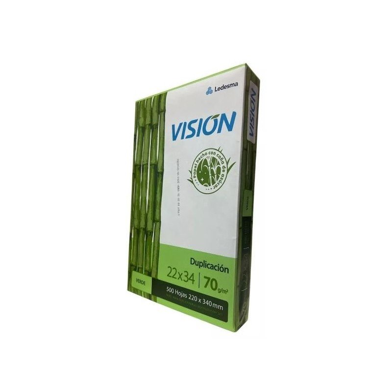RESMA LEDESMA VISION 22X34 VERDE 70gr