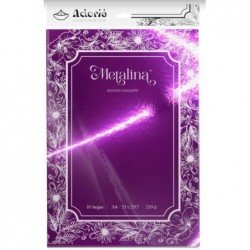METALINA 230g  VIOLETA ORQUIDEA x10hj		