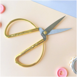 TIJERA IBICRAFT DE PRECISION 15 CM VINTAGE GOLD
