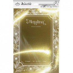 METALINA 230g ORO MONEDA x10hj		