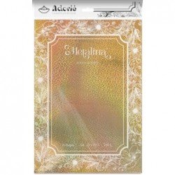 METALINA 230g CONFETI DORADO x10hj		