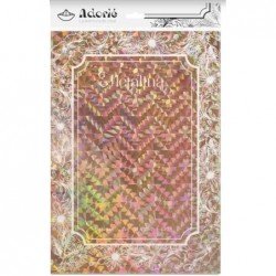 METALINA 230g DIAMANTE ROSA x10hj		