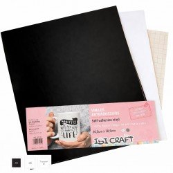 VINILO ADHES 30*30 5 BLANCO...