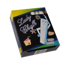 TIZA LADY CHALK BLANCA x 12