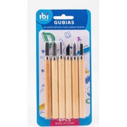 GUBIAS SET DE 6pcs IBI