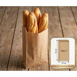 BOLSAS KRAFT N° 7 x100
